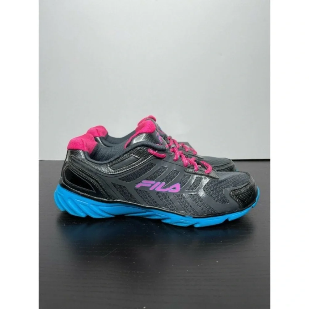 Fila RN 91175 Gray/Pink/Blue Running Training Shoes Size 9.5 —#072 - Picture 6 of 9